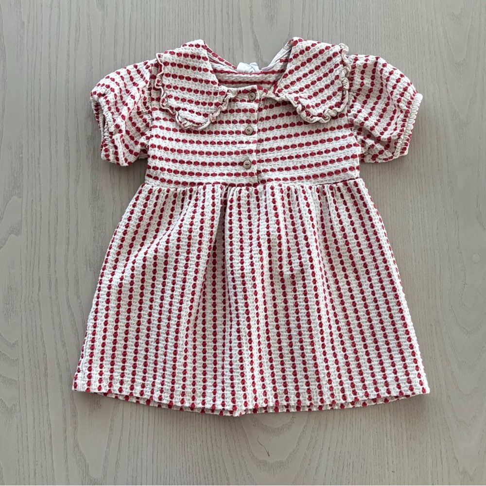 Zara Kids Charming Red and White Dress